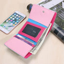 Cute Women PU Leather Mini Wallets Small Purse Coin Clutch(Light Green)