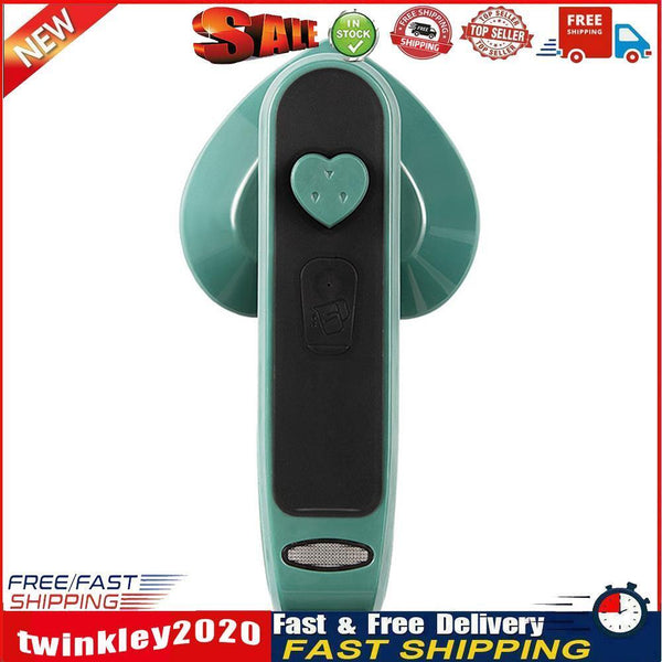 Mini Portable Handheld Ironing Machine Garment Iron Steamer (220V Green) Newly