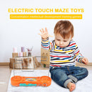 Maze Game Buzz The Wire Game Electric Shock Bump Maze Game (Orange)