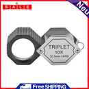 10X Magnifier Hexagonal Mini Magnifying Glass Magnifier Kit Set for Jewelry Watch