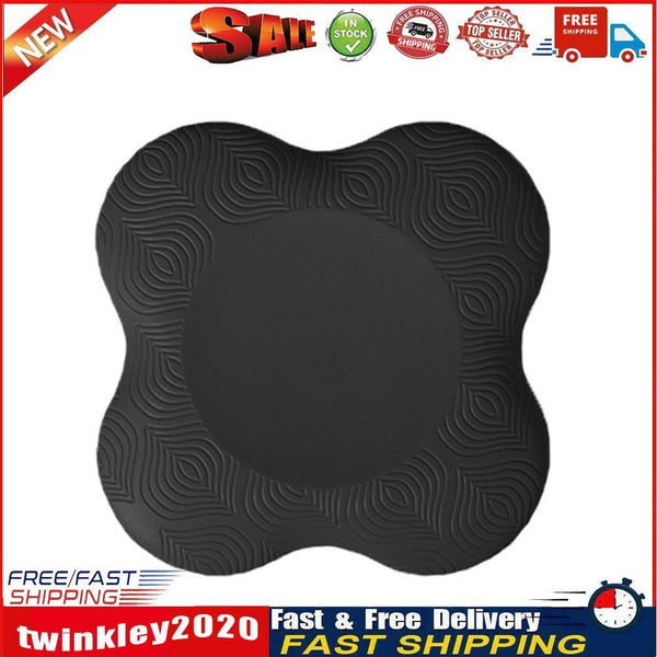 Yoga Knee Pad Elbows Hands Wrist Cushion for Plank Fitness (Black 1pc) Newly