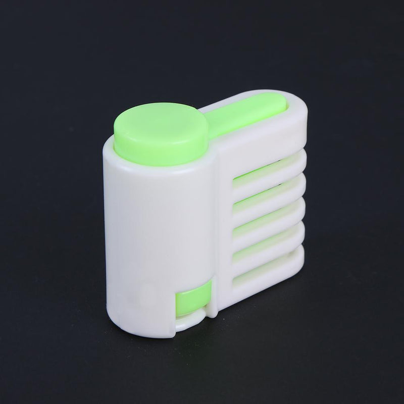 2pcs 5 Layers Adjustable DIY Cake Slicer Bread Cutter Home Bake Tool(Green)