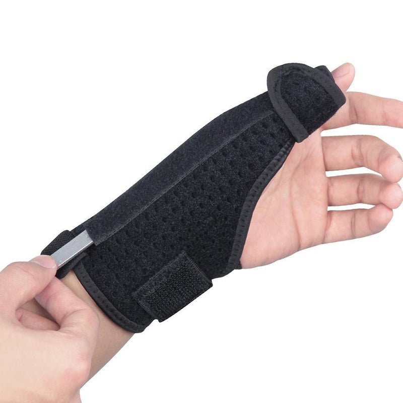 Breathable Adjustable Wrist Support Carpal Tunnel Thumb Hand Guard (Left) Newly