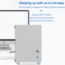 Gaming PC Case Computer Cabinet Portable Mini A4 Desktop Chassis for ITX 170x170