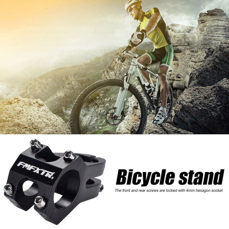 31.8 mm Bike Stem 45mm Aluminum MTB Road Bike Short Handlebar Stem (Black) Newly