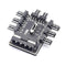 PC Speed Controller Adapter 3-level 12V Power Supply Cooler for 8-way Fans