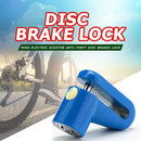 Anti-Theft Wheels Disc Brakes Lock w/ Lock Frame for M365 Scooter (Blue) Newly