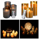 3pcs set Battery Operated With Remote Control LED Candles Flameless Flickering