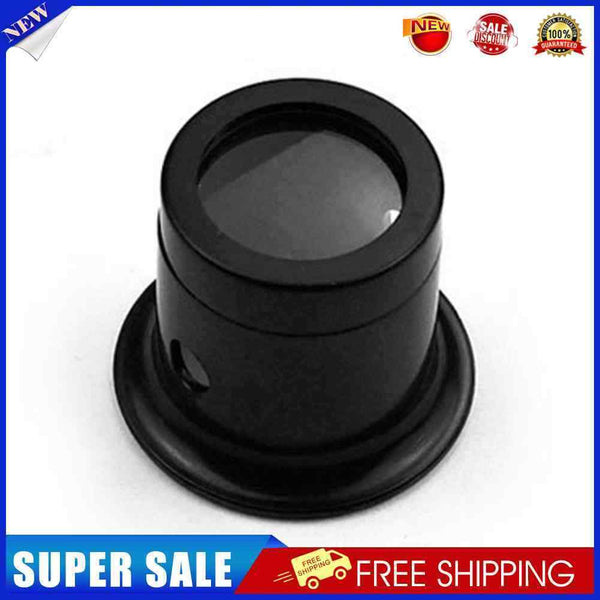 Portable Monocular Jeweler Watch Magnifier Lightweight Magnify Glass (15X)