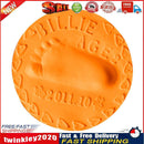 20g Baby Care Hand Foot Inkpad Soft Clay Washless Footprint Mud (Orange) Newly