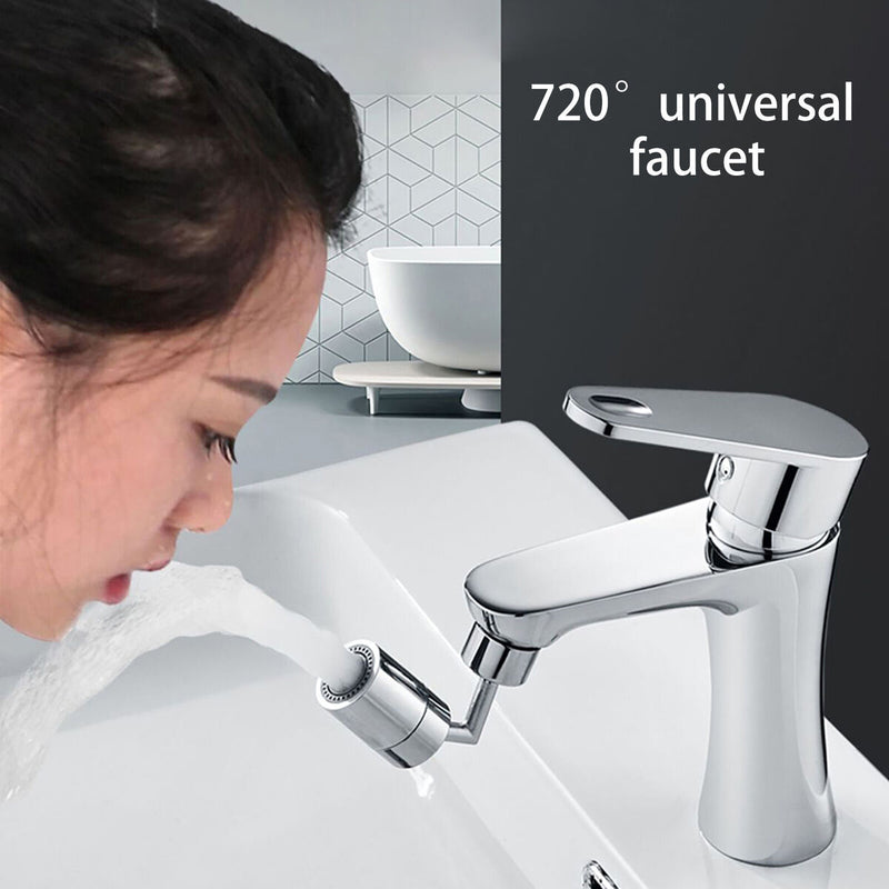 Universal Rotatable Filter Faucet Water Saving Anti-Splash Leakproof Tap Head
