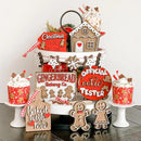 Christmas Tray Decor 12PCS Christmas Gnome Tiered Tray Decoration.