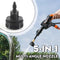 Plastic 5 in 1 Adjustable Nozzle for 1/4inch High Pressure Cordless Washer Clea`