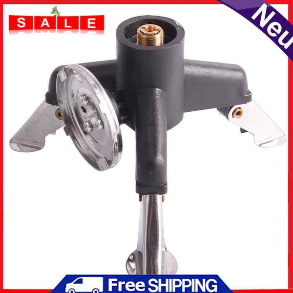 Outdoor Camping Hiking Tripod Gas Stove Connector Long Tank Gas Bottle Converter