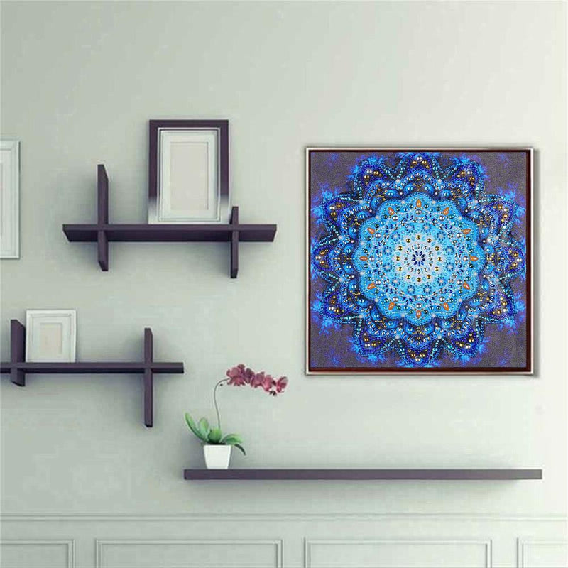 5D DIY Special-shaped Diamond Painting Cross Stitch Kit (DZ228 Mandala)