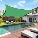 Sunblock Shade Cloth with Grommets Sail Canopy Awning UV Blockage (2x4m)