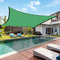 Sunblock Shade Cloth with Grommets Sail Canopy Awning UV Blockage (2x4m)
