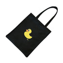 Cute Print Women Canvas Shoulder Bag Girls Zipper Shop Casual Handbag/Duck