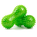 Peanut Shape Massage Fitness Ball Stress Relax Body Spiky Massager (Green) Newly