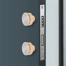 4pcs Cabinet Handle Rattan Wooden Drawer Knobs Dia 30/40/45mm Furniture Hardware