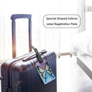 DIY Special Shape Diamond Painting Butterfly Shape Luggage Boarding Pass Label