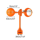 Repeller Garden Supplies Wind Power 360° Bird Repeller Pest Control Pole Tower