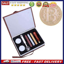 Ancient English Alphabet Letter Metal Seal Wax Stamps Sticks Candles Set (B