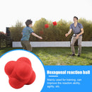 Reaction Ball Speed Agility Coordination Reflex Fitness Training (Red) Newly