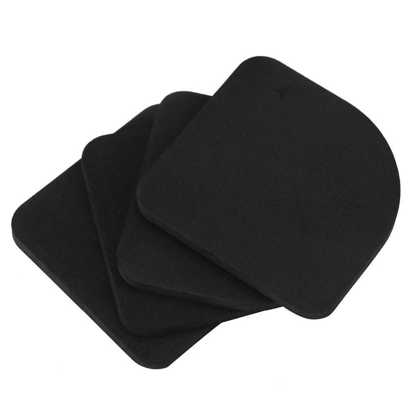 40pcs Square Refrigerator Mute Shock Mat Washing Machine Anti Vibration Pad