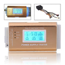 Digital LCD PC VoltageTester 20/24 Pin 4 Power Supply ATX BTX ITX SATA HDD Hard Drive