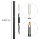 Stick UV Gel Extension Builder Brush Nail Art Brushes Flower Painting Pen