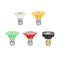 5 pcs Pressure Washer Spray Tips Nozzles High Power Kit Set 1/4" C8T5 Quick W1P2