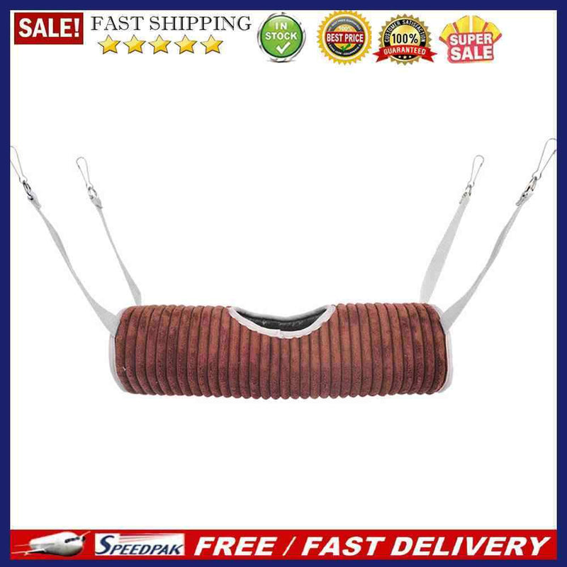 Hamster Cage Ferret Tunnel Hammock Winter Warm Comfortable Pet Tube Bed Nes