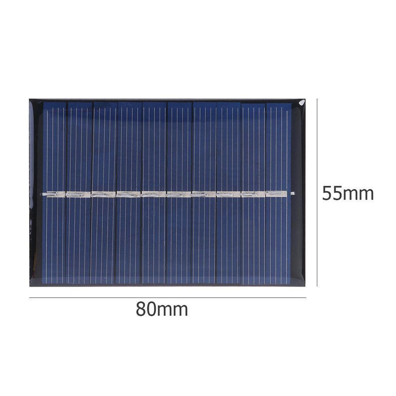 0.6W 5V 120mA Solar Cell Module Polycrystalline Solar Panel DIY Charger