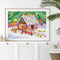 #A Christmas Candy House 5D DIY Diamond Painting Kits Full Round Drill Wall Deco