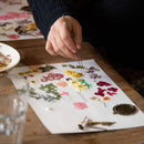 Real Pressed Dry Flowers Butterfly Stickers Tweezers & Leaves Kit Crafts