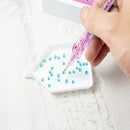 5D DIY Diamond Painting Pen Point Drill Pen Rhinestone Tool (Pink + Clay) Newly