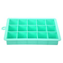 Silicone Ice Cube Mold 15 Grids Ice Cube Maker DIY Ice Tray Jelly Freezer Mou