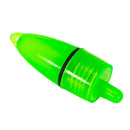 10pcs Night Fishing Rod Bite Alarm Light Bells Ring Indicator (Grass Green)