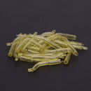 30pcs Outdoor Carp Fishing Safety Lead Clips &Pins Rubber Tail 23mm l Tube hot.