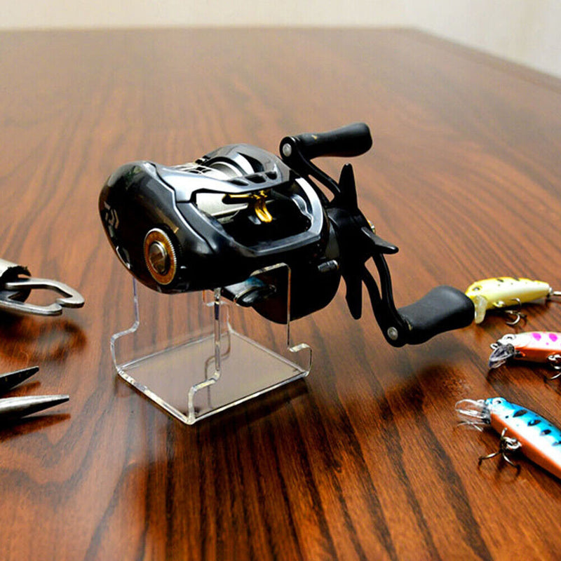 Fishing Reel Display Stand Baitcasting Reel Showing Collection Placement Ho