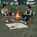 Outdoor Camping Fire Rack Grill Folding Detachable Barbecue Grill (Medium) Newly