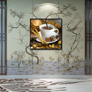 Pouring Coffee DIY Diamond Painting Full Round Drill Home Decoration 12x12