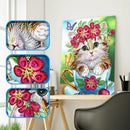 5D DIY Special Shaped Diamond Painting Animals Cross Stitch Kits (CF3279)