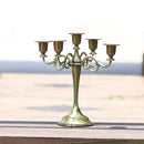 Wedding European Style Home Decor Candle Holder 5 Arms Candelabra Candlestick