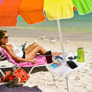 Beach Umbrella Table Tray Snack Water Cup Holder Beverage Bottle Holder