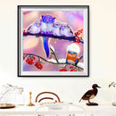 5D DIY Owl On Branch Mosaic Full Round Diamond Drawing Handmade Rhinestone Craft