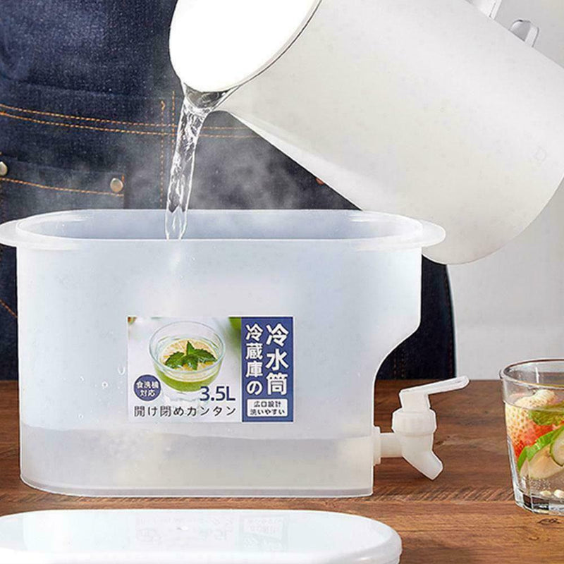 Water Jug With Faucet Lemon Juice Jug Kitchen Drinkware 18*11*25cm 6563 X2V5