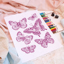 Transparent Silicone Butterfly Seal Stamping Scrapbook Paper Cut This Album Tool