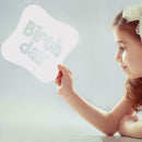 30Pcs/Set Birthday Stencils DIY Art Painting Templates O7Z0